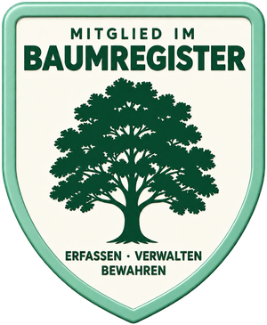 Siegel: Mitglied im Baumregister